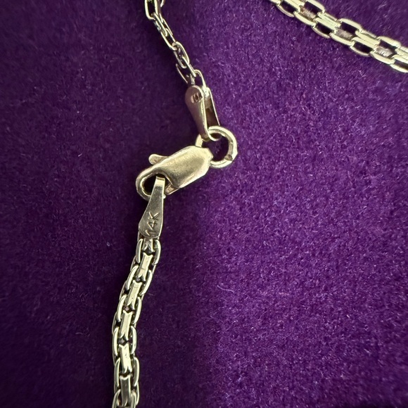 14k Gold Heart Charm Bracelet - Picture 6 of 9